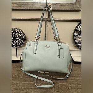Coach Light Blue Shoulder Bag